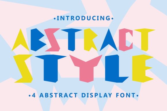 Abstract Style: A Display Font That Makes Your Brand Feel Real