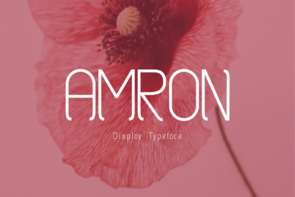 Amron: A Clean Display Font That Elevates Small Business Branding