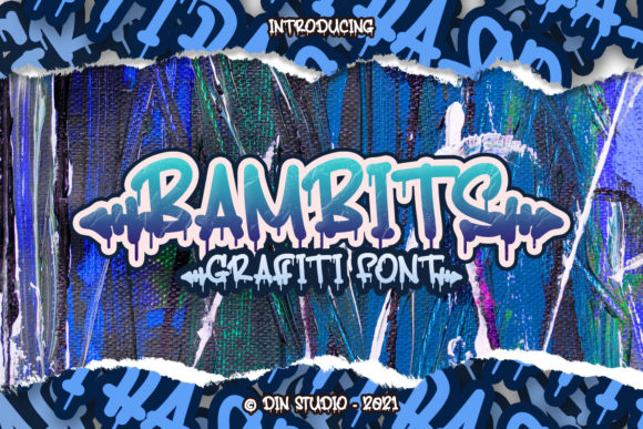 Bambits: A Dramatic Display Font for Bold Brand Statements