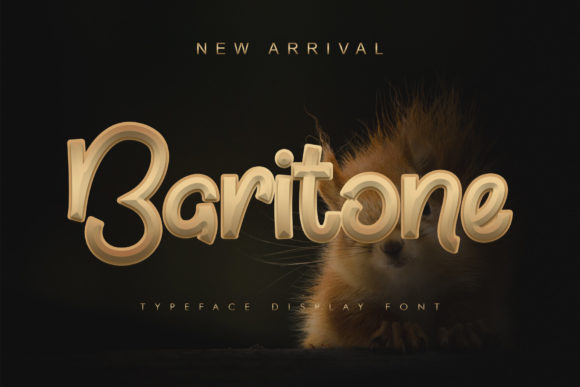 Baritone: A Modern Display Font for Confident Branding