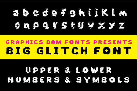 Big Glitch: A Display Font That Grabs Attention—Fast