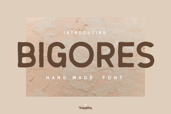 Bigores: A Bold, Unapologetic Display Font
