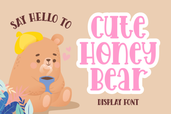Cute Honey Bear: A Display Font with Gentle Editorial Charm