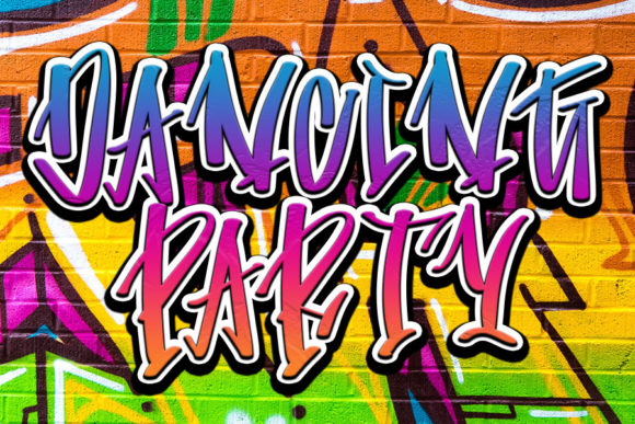 Dancing Party: A Bold Display Font That Makes Your Brand Unforgettable
