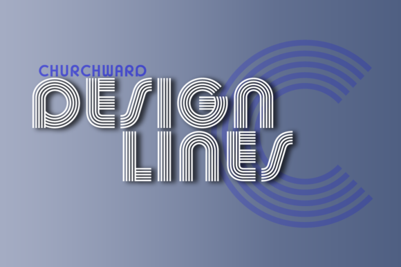 Design Lines: A Psychedelic Display Font That Cuts Through the Feed