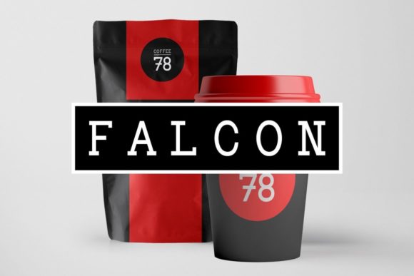 Falcon: A Minimal Display Font That Just Works