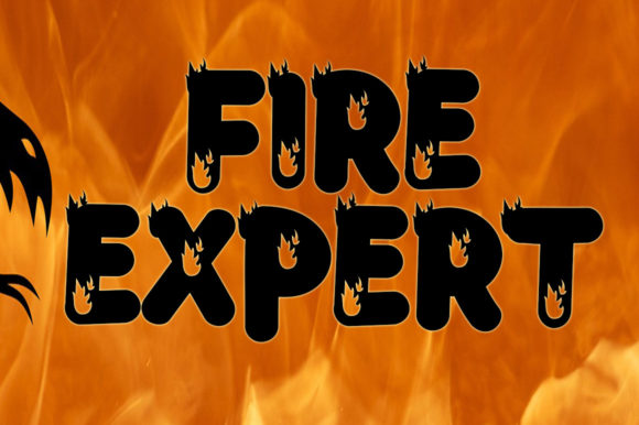 Fire Expert: A Bold Display Font That Ignites Brand Personality