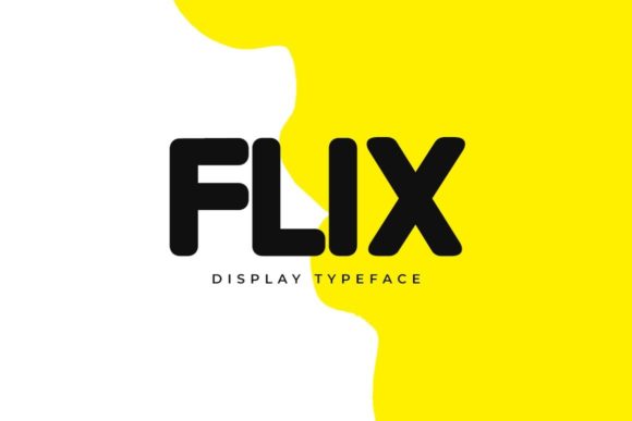 Flix: A Modern Display Font That Elevates Digital Branding