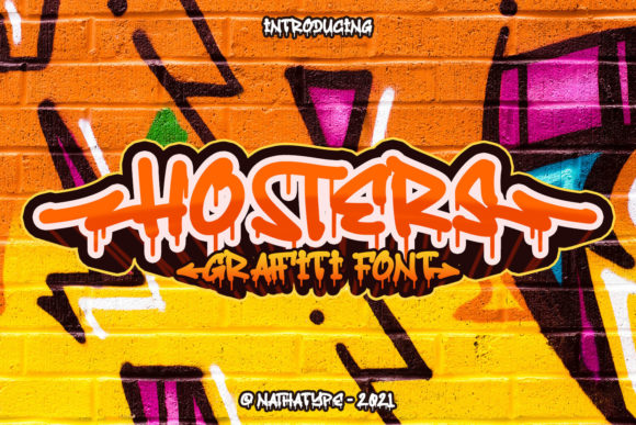 Hosters: A Display Font That Commands Attention