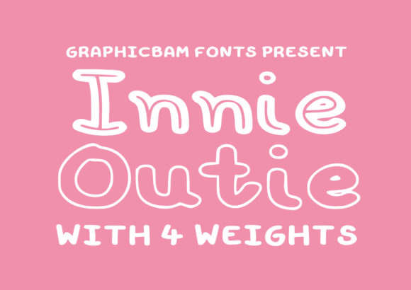 Innie Outie: A Friendly Display Font That Makes Your Brand Feel Like Home