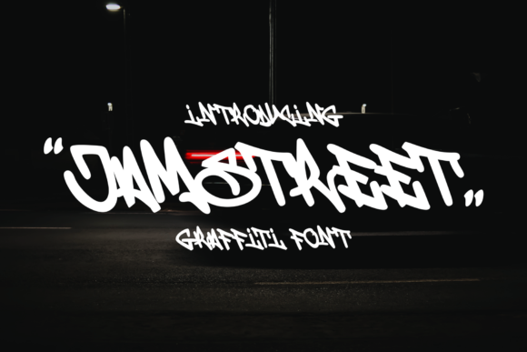 Jamstreet: A Bold, Graffiti-Inspired Display Font for Editorial Moments