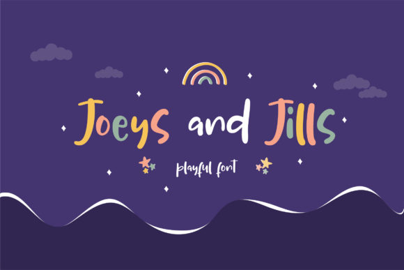 Joeys and Jills: A Playful Display Font for Digital Branding