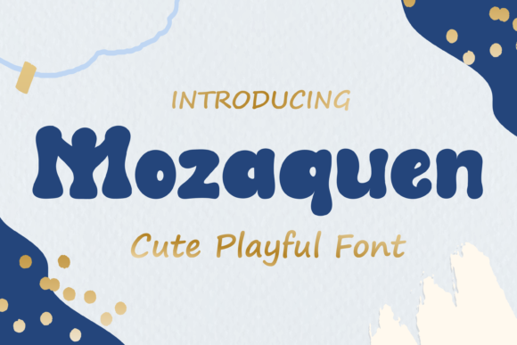 Mozaquen: A Playful Display Font That Makes Your Brand Feel Intentional