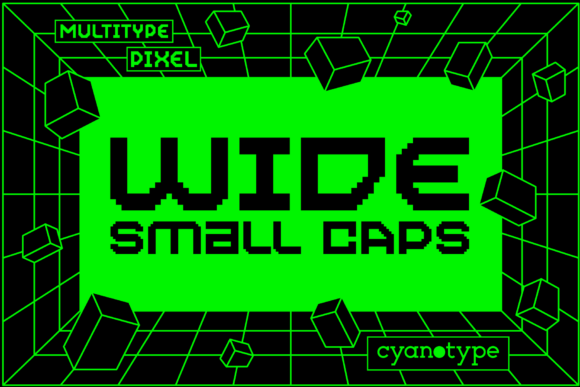 MultiType Pixel Wide: A Display Font That Grabs Attention—Not Confusion