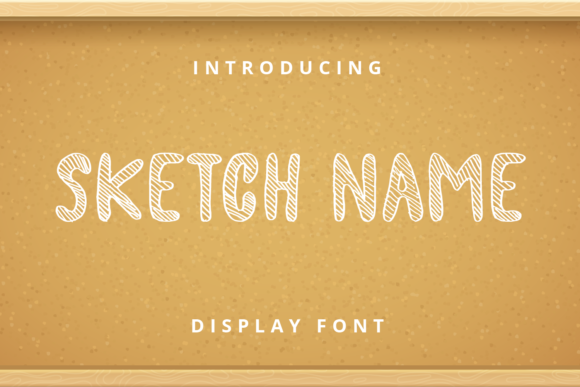 Sketch Name: A Display Font That Feels Human