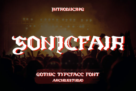 Sonicfair: A Gothic Display Font That Commands Attention