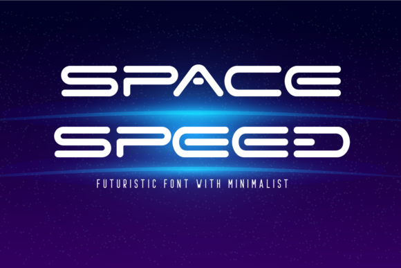 Space Speed: A Futuristic Display Font for Small Business Branding