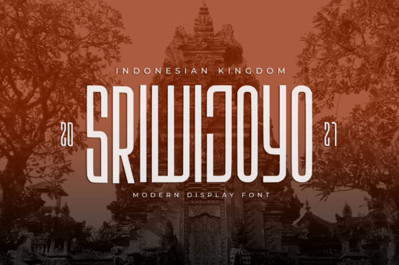 Sriwijoyo: A Modern Display Font That Commands Attention Online