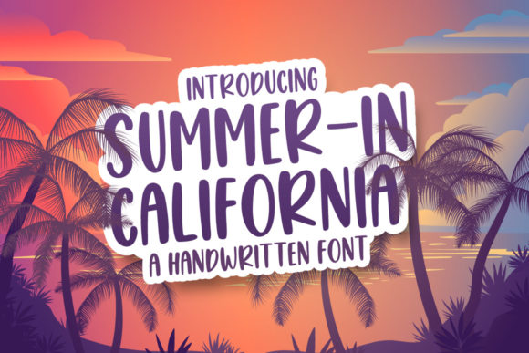 Summer in California: A Display Font That Brings Warmth to Your Brand