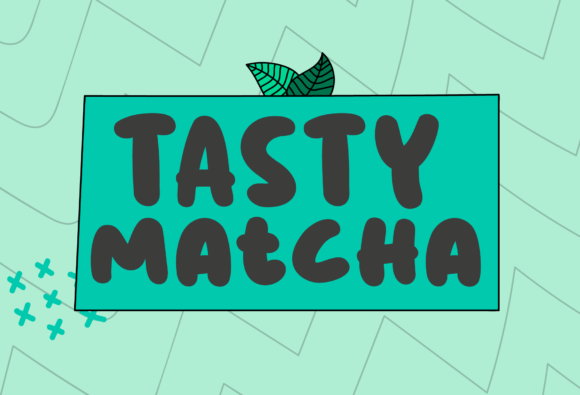 Tasty Matcha: A Display Font That Makes Your Headlines Instantly Clickable