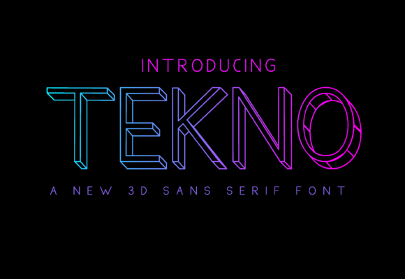 Tekno: A Thoughtful Display Typeface for Editorial Moments