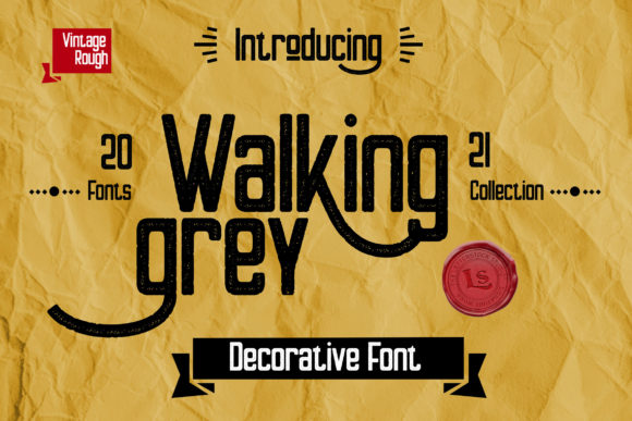 Walking Grey: A Display Font That Anchors Editorial Mood